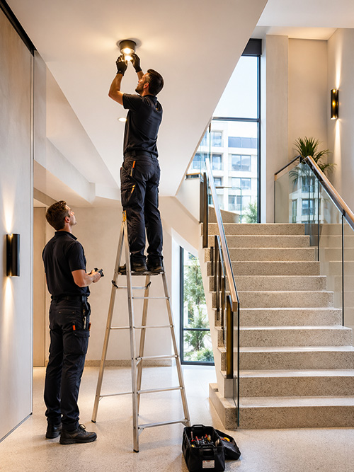 Gebäudeservice mit laufender Betreuung und Instandhaltung von Immobilien